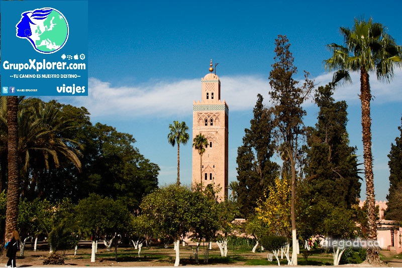 a maior mesquita de marrakech