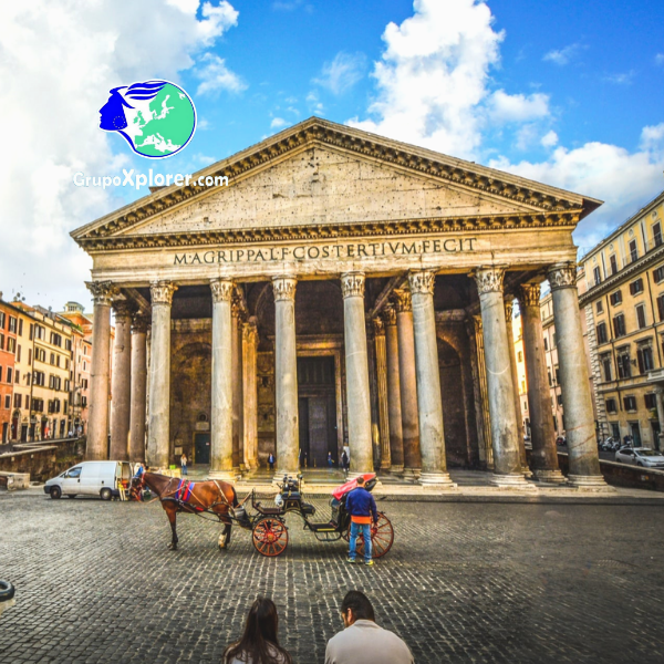 Descubre Roma - Pantheon- Grupoxplorer